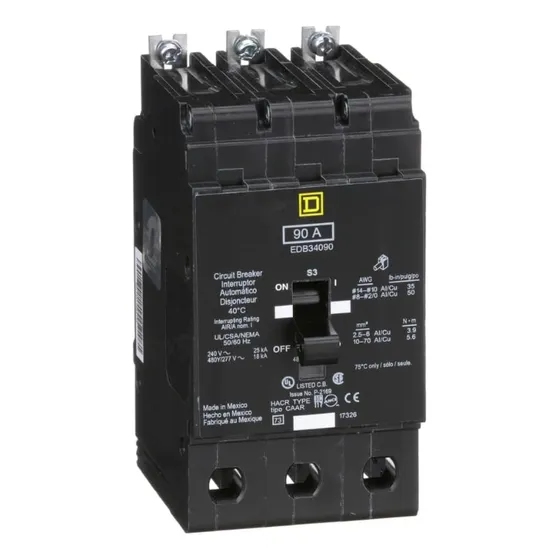 Brequera De 90 Amperes Industrial 480 Voltios