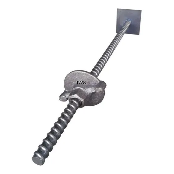 10 Barra 5/8 De Ancoragem 600mm Com Flange E Porca