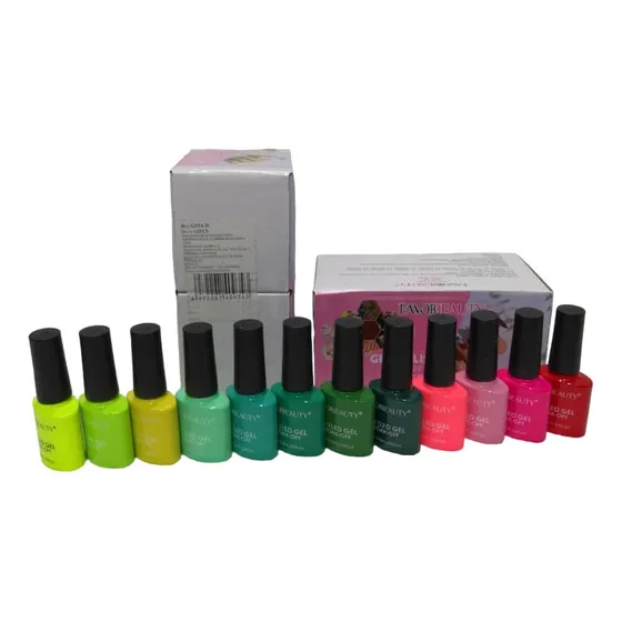 Pinturas De Uñas Semipermanente Favor Beauty (12unidades)
