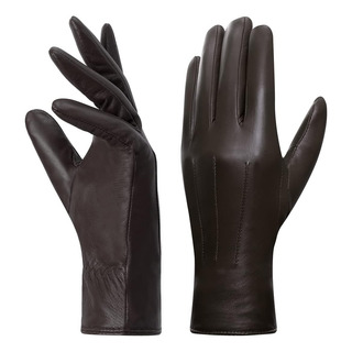 Harssidanzar Guantes De Cuero Para Mujer, Pantalla Táctil, S Harssidanzar Guantes De Cuero Para Mujer, Pantalla Táctil, S
