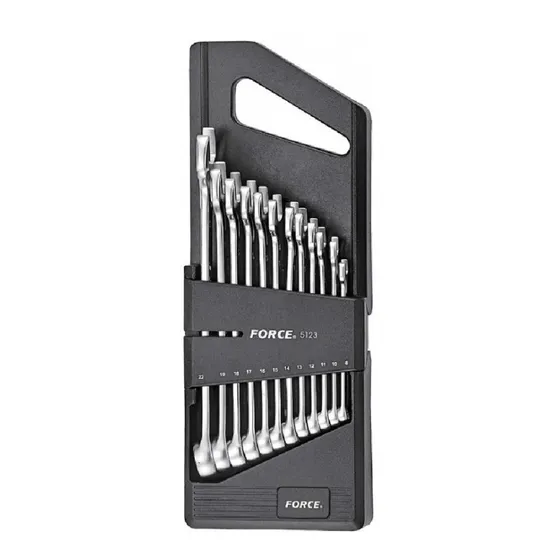 Jgo. Llaves Punta Corona 8-22 Mm. 12 Pzs. Marca Force (5123)