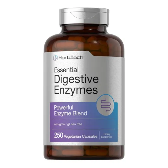Suplemento Horbaach Digestivo 250 Capsulas Sabor Sin Sabor