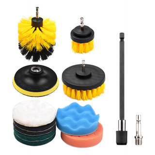 Cepillos Para Limpiar Alfombras Y Coches, Kit De Estropajos Cepillos Para Limpiar Alfombras Y Coches, Kit De Estropajos