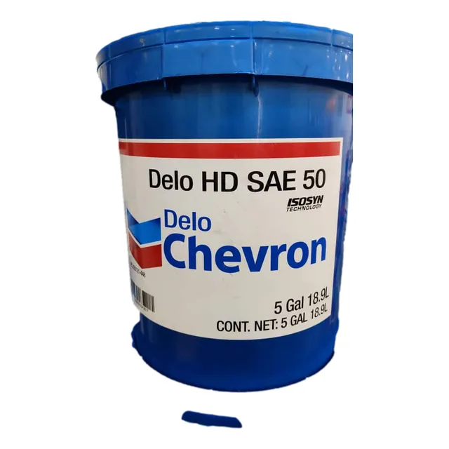 Paila Aceite Motor Diesel Chevron Hd 15w40 20w50 Sae50