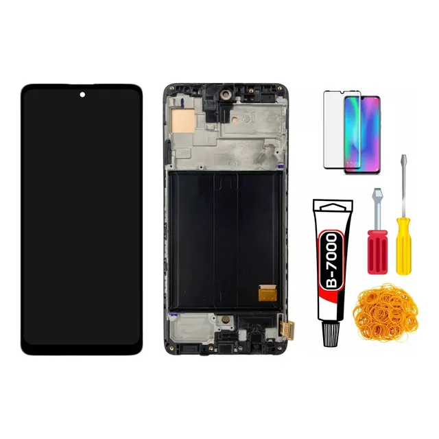 Frontal Tela Display Touch P/ A51 A515 Aro + Película + Kit