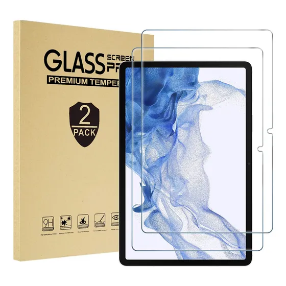 2 Micas Para Samsung Galaxy Tab S7+ / S8+ / S7 Fe / S7 Lite