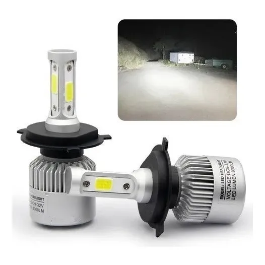 Kit Luces 3ledh4 Tipo Xenon Alta/baja Tsuru 1994