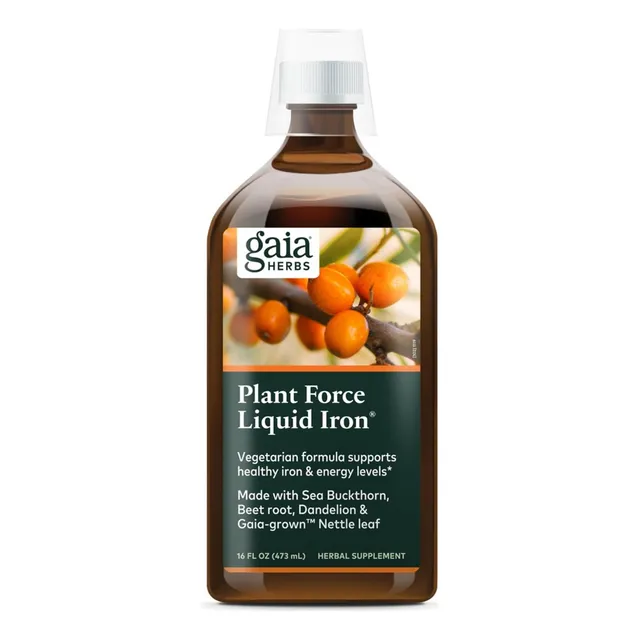 Hierro Líquido Gaia Herbs 473 Ml