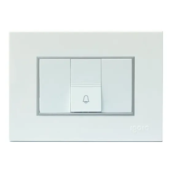 Timbre Interruptor Sencillo Para Casa Igoto B5401 3 Way