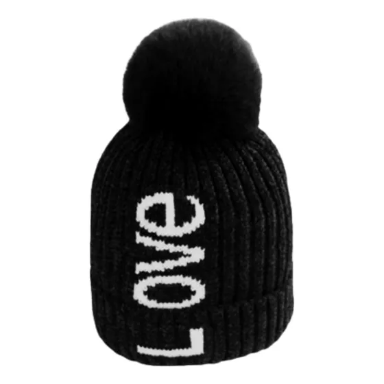 Gorro Invierno Infantil Love Mm-6963