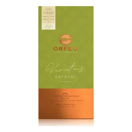 Cápsula Café Compatível Nespresso® Orfeu Catucaí 10 Un