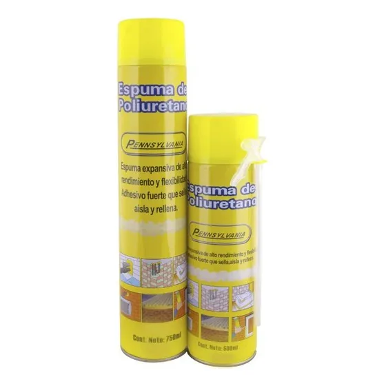 Espuma De Poliuretano Pennsylvania 750 Ml