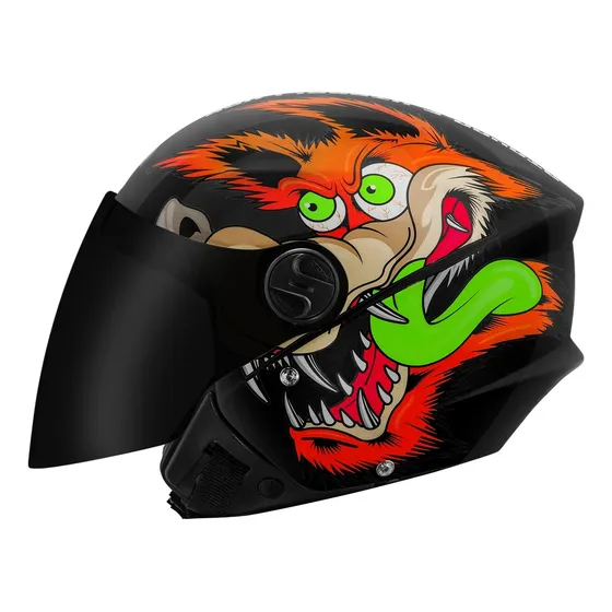 Casco Pro Tork New Liberty (coyote) + Visor Negro