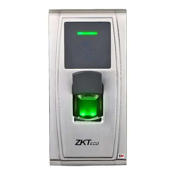 Reloj de control de horario ZKTeco MA300 AC35 color gris 12V