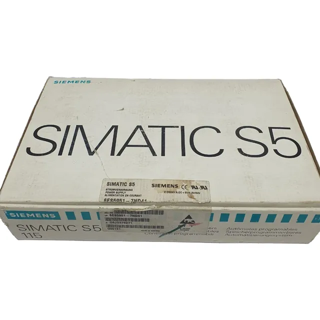 Siemens 6es5951-7nd41 S5 Fuente De Alimentación  5-24 Vdc