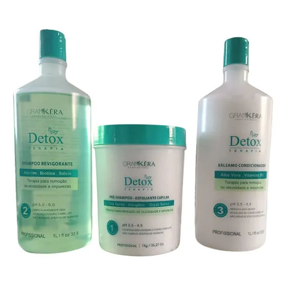 Kit Terapia Capilar Detox Grankera
