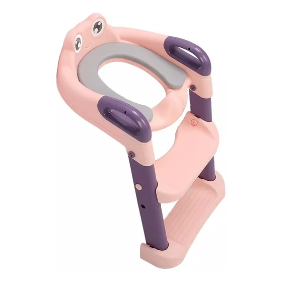 Asiento Adaptador De Wc Con Escalera Para Niños