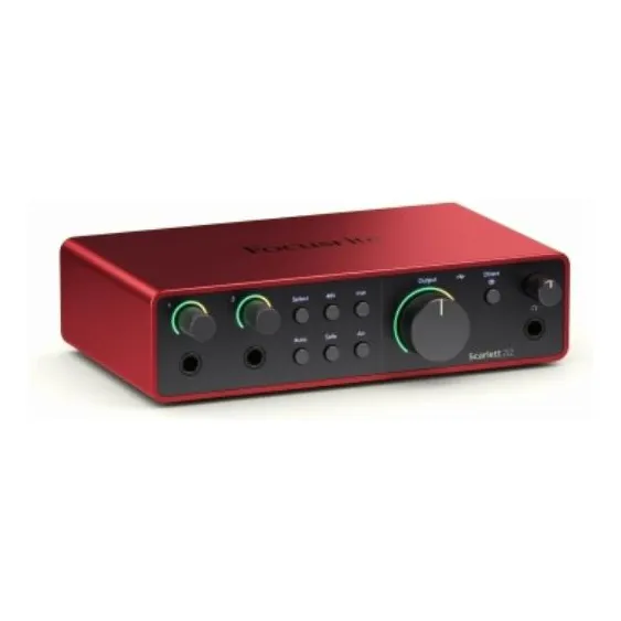 Focusrite Scarlett 2i2 Interfaz De Audio Usb De 4ª