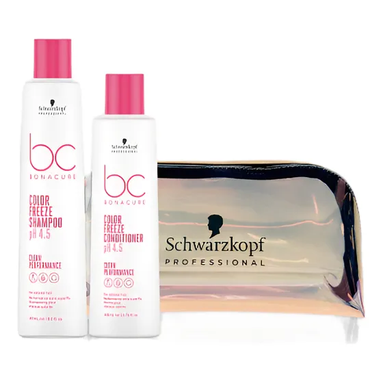 Shampoo Y Acondicionador Color Freezer Ph 4.5 + Estuche Rega