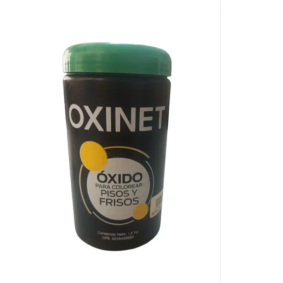 Oxido Para Colorear Pisos Y Frisos Color Verde 1.5kg