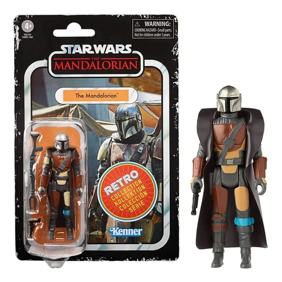 Star Wars Retro Collection The Mandalorian (3,75 PuLG.)