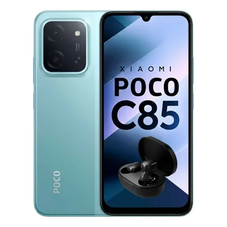 Smartphone Xiaomi Poco C85 256gb 8gb Ram Câmera 50mp + Fone Verde