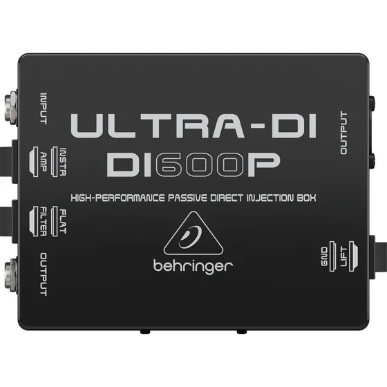 Direct Box Passivo Behringer Di600p Original Garantia 2 Anos