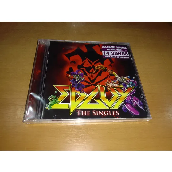 Edguy - The Singles (imp/eu) Cd Lacrado Estandar