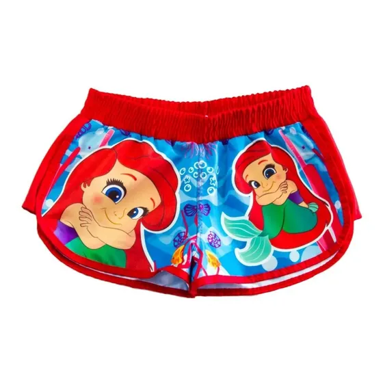 Short Para Niñas De Sirenita