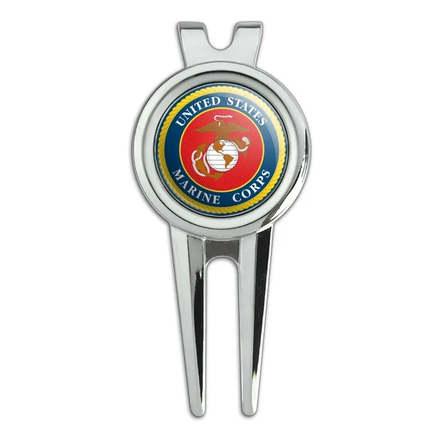 Marine Usmc Logo Azul Rojo Oro Producto Oficial Marcador