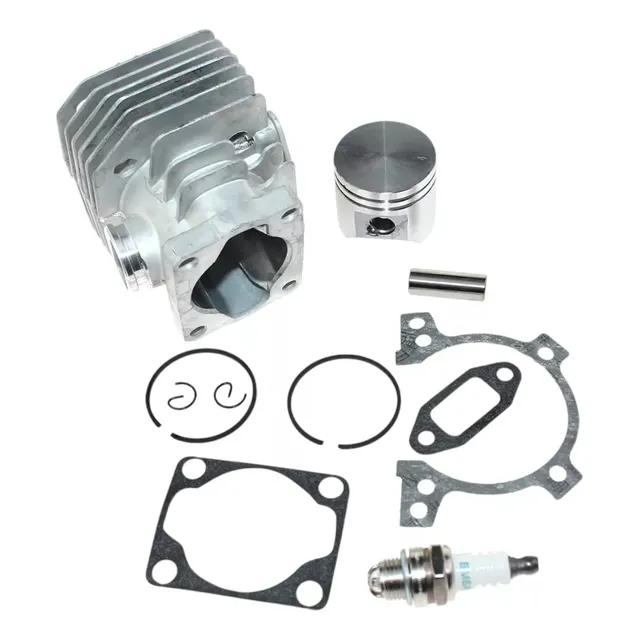 Kit Cilindro Completo Juntas + Bujías Apto Stihl Fs 280