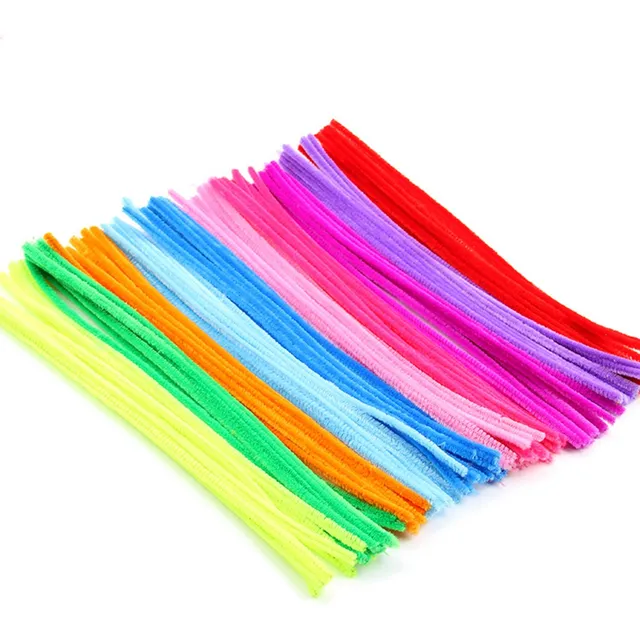 Limpia Pipas Tiras De Fieltro 200 Raíz Para Hacer Flores Kit