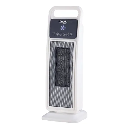 Calefactor Eléctrico Cerámico Anwo Ptc 2000w Torre Blanco Blanco