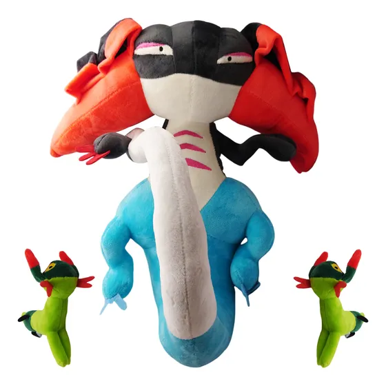 Peluche Dragapult Y Dreepy Pokémon 38 Cm