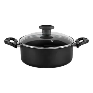 Panela Avulsa Caçarola Teflon C/ Tampa De Vidro NÂș 16 Panela Avulsa Caçarola Teflon C/ Tampa De Vidro NÂș 16