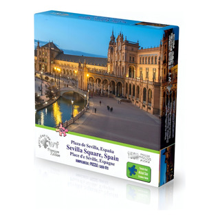 Rompecabezas Wuundentoy Premium Edition Plaza De Sevilla, España De 1500 Piezas Rompecabezas Wuundentoy Premium Edition Plaza De Sevilla, España De 1500 Piezas