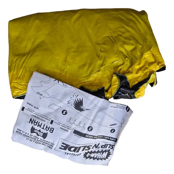 Alberca Inflable Deslizante Infantil Batman Amarillo
