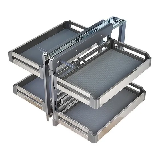 Magic Corner Esquinero Extraible Ambidiestro Acero Inox