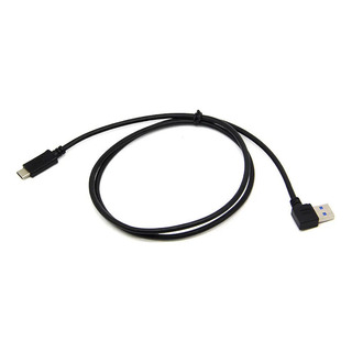 Usb 3.1 Tipo C Macho P/ 3.0 Macho Em L Curvado Cargar Rápido Usb 3.1 Tipo C Macho P/ 3.0 Macho Em L Curvado Cargar Rápido