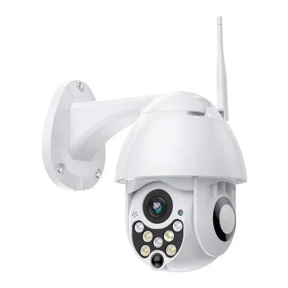 Camara Ip Wifi 2mp Exterior Domo  Con Audio  App V380