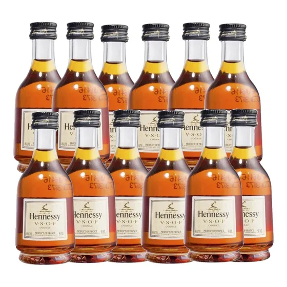 Pack De 12 Cognac V.s.o.p. Hennessy 50ml