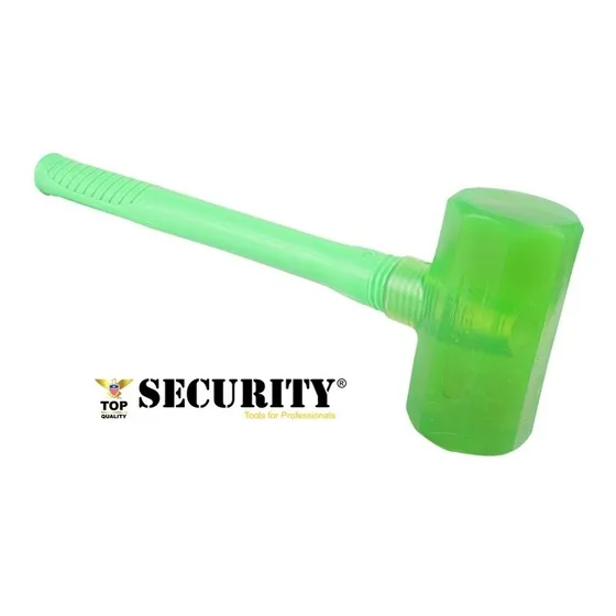 Mazo De Goma 390gr Verde Security / Mayor Y Detal/