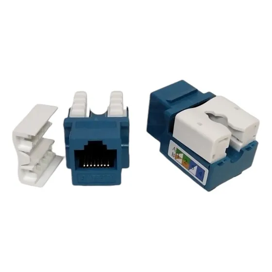 Conector Red Utp Jack Coupler Rj45 Cat-6e Cajetin Cat6