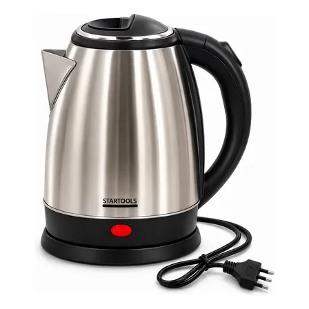 Chaleira Elétrica Inox 2 Litros 127/220v Startools Água Café Inox 220v