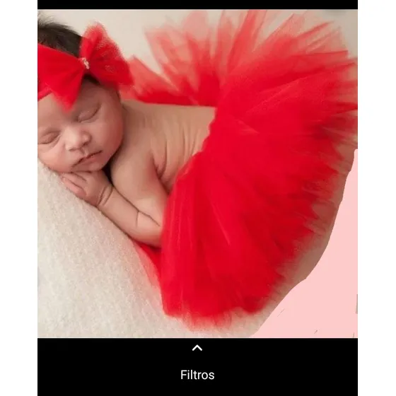 Tutú Bebe Con Cintillo De 0 A 12 Meses