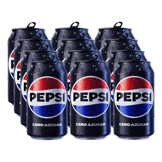 Refresco Pepsi Black 354ml X 12 Unidades