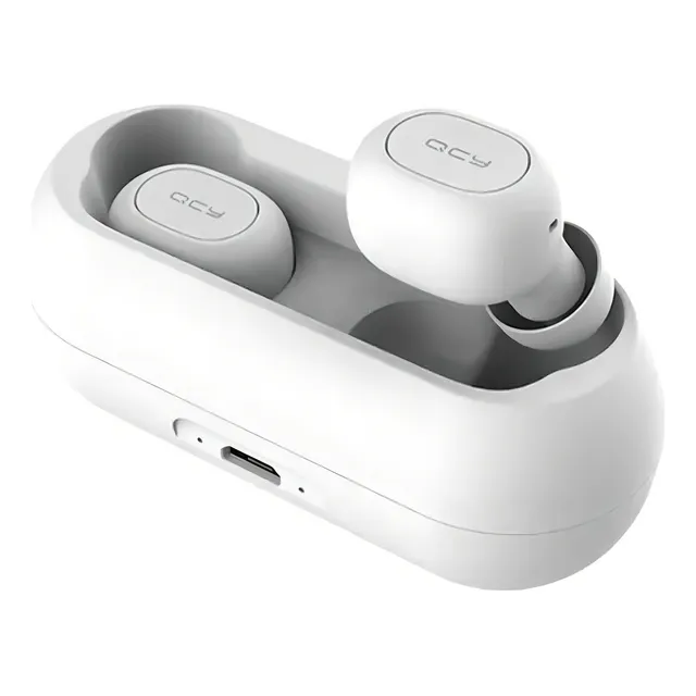Audífonos Inalámbricos Qcy T1c Tws Ipx4 Bluetooth 5.3 Color Blanco