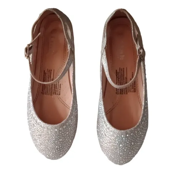 Zapatillas De Vestir Brillantes Para Niñas Marca Link/import