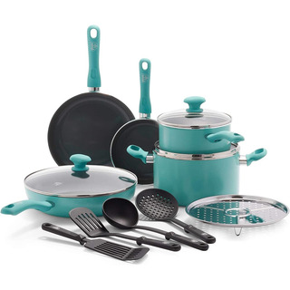 Set De Utensilios P/ Cocina Greenlife De Aluminio, 13 Piezas Set De Utensilios P/ Cocina Greenlife De Aluminio, 13 Piezas