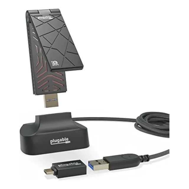 Plugable Adaptador Wifi 6 Usb Wifi Para Pc De